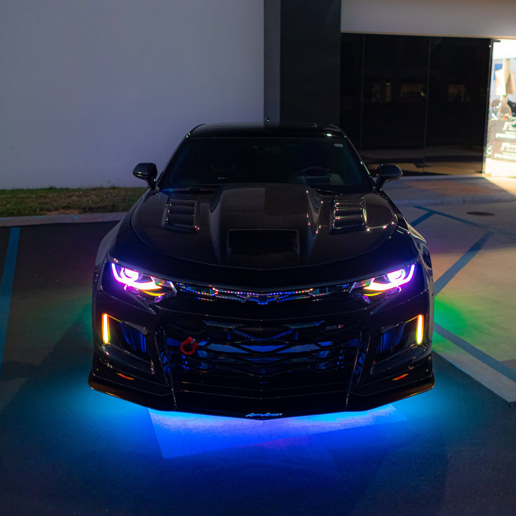 Universal RGB Under Glow Flow Series Kit with Bluetooth