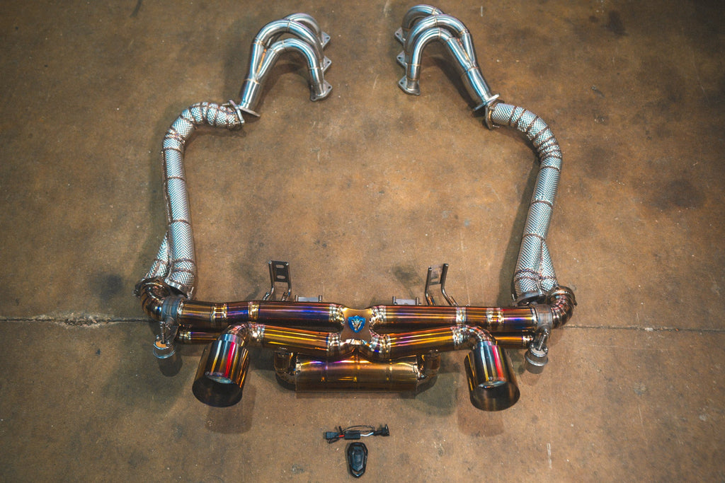 Valvetronic Valved Sport Exhaust System for Porsche 718 GT4 / Boxter Spyder