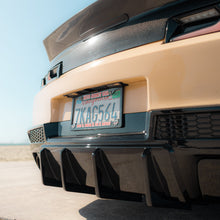 Load image into Gallery viewer, 2014-2015 Chevy Camaro Evo Style Shark Fins Rear Diffuser Quad/Single Tips