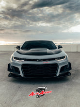Load image into Gallery viewer, 2016-2018 Chevy Camaro ZL1 1LE Track Package Front Bumper Conversion 11pcs Full Kit Flat BLK