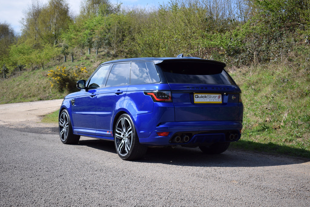 QuickSilver Range Rover Sport SVR Sport Exhaust with Sound Architect 2018-2022