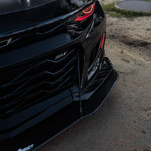 Load image into Gallery viewer, 2017-2025 Chevy Camaro ZL1 Carbon Fiber Extension Splitter with Rods