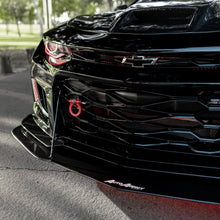 Load image into Gallery viewer, 2017-2025 Chevy Camaro ZL1 Carbon Fiber Extension Splitter with Rods