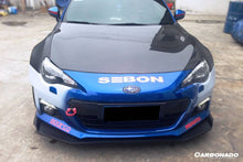 Load image into Gallery viewer, 2012-2016 Subaru BRZ RBY1 Style Carbon Fiber Front Lip - Carbonado Aero