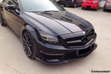 Load image into Gallery viewer, 2011-2013 Mercedes Benz W218 CLS63 AMG BKSS Style Carbon Fiber Front Lip - Carbonado Aero