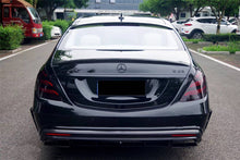 Load image into Gallery viewer, 2017-2020 Mercedes Benz S63 AMG W222.2 Sedan MSY Style Rear Bumper with Tips - Carbonado