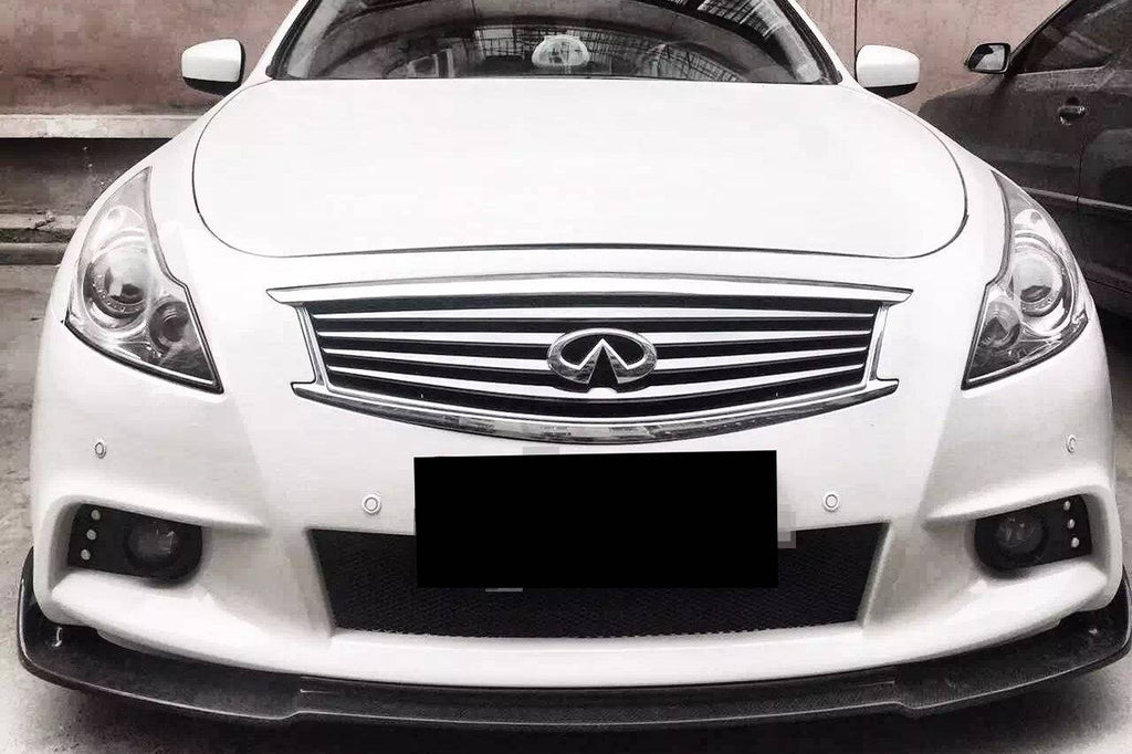 2010-2013 Infiniti G25 & G37 Sedan EU Style Front Bumper - Carbonado