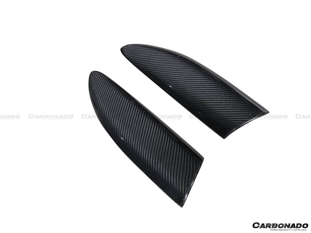 2015-2020 McLaren 540c/570s/570gt OEM Style Carbon Fiber Air Intake Fins - Carbonado Aero