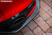 Load image into Gallery viewer, 2019-2023 Porsche 911 992 Carrera/Targa Sport Design Bumper WP Style Dry Carbon Fiber Rear Lip - Carbonado Aero