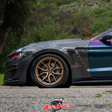 Load image into Gallery viewer, 2018-2023 Ford Mustang GT350 Style Carbon Fiber Fenders (Pair)