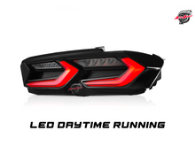 Load image into Gallery viewer, 2019-2025 CHEVY CAMARO UMBRA LED TAILLIGHTS GLOSS BLACK/SMOKE LENS