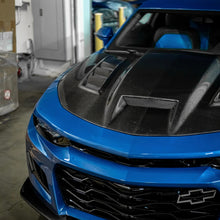 Load image into Gallery viewer, 2016-2025 Chevy Camaro Terminator Full Carbon Fiber Hood