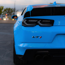 Load image into Gallery viewer, 2019-2025 CHEVY CAMARO UMBRA LED TAILLIGHTS GLOSS BLACK/SMOKE LENS