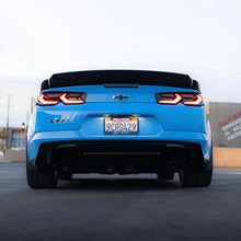 Load image into Gallery viewer, 2019-2025 CHEVY CAMARO UMBRA LED TAILLIGHTS GLOSS BLACK/SMOKE LENS