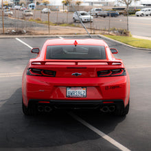 Load image into Gallery viewer, 2016-2018 CHEVY CAMARO VELOX LED TAILLIGHTS GLOSS BLACK/RED LENS