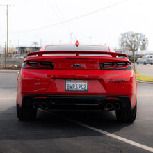 Load image into Gallery viewer, 2016-2018 CHEVY CAMARO VELOX LED TAILLIGHTS GLOSS BLACK/RED LENS