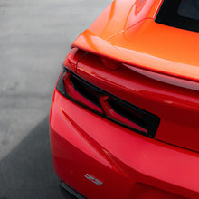 Load image into Gallery viewer, 2016-2018 CHEVY CAMARO VELOX LED TAILLIGHTS GLOSS BLACK/RED LENS