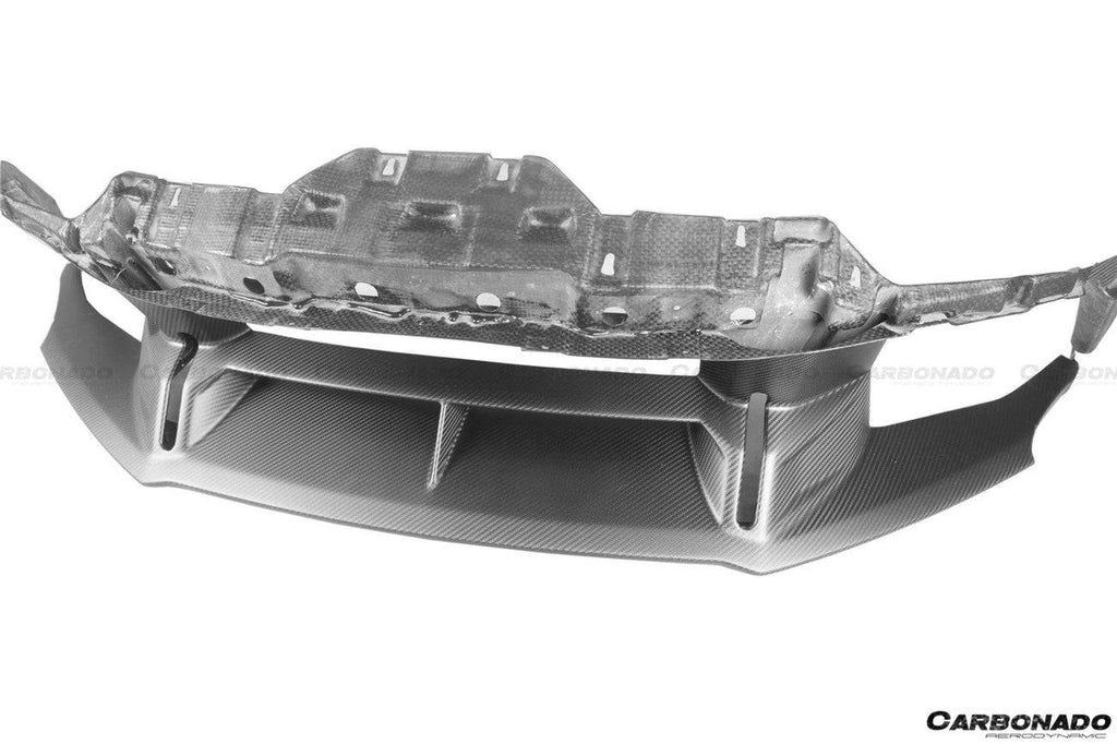 2021-2024 Lamborghini Huracan STO Dry Carbon Fiber Down Front Lip - Carbonado Aero