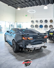 Load image into Gallery viewer, 2019-2025 CHEVY CAMARO UMBRA LED TAILLIGHTS GLOSS BLACK/SMOKE LENS