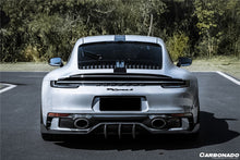 Load image into Gallery viewer, 2019-2023 Porsche 911 992 Carrera/Targa Sport Design Bumper WP Style Dry Carbon Fiber Rear Lip - Carbonado Aero