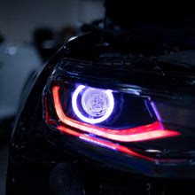 Load image into Gallery viewer, 2016-2018 Chevy Camaro RGB OEM Replica Projector Headlights – Custom RGBW Bluetooth Control