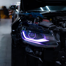 Load image into Gallery viewer, 2016-2018 Chevy Camaro RGB OEM Replica Projector Headlights – Custom RGBW Bluetooth Control