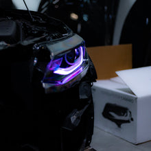 Load image into Gallery viewer, 2016-2018 Chevy Camaro RGB OEM Replica Projector Headlights – Custom RGBW Bluetooth Control