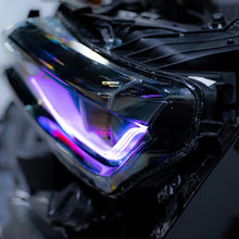Load image into Gallery viewer, 2016-2018 Chevy Camaro RGB OEM Replica Projector Headlights – Custom RGBW Bluetooth Control