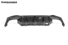 Load image into Gallery viewer, 2018-2023 BMW F90 M5 D3 Style Carbon Fiber Rear Lip w/ Caps - Carbonado Aero