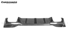 Load image into Gallery viewer, 2018-2023 BMW F90 M5 D3 Style Carbon Fiber Rear Lip w/ Caps - Carbonado Aero