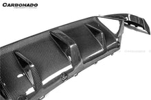 Load image into Gallery viewer, 2018-2023 BMW F90 M5 D3 Style Carbon Fiber Rear Lip w/ Caps - Carbonado Aero