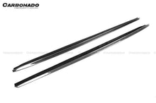 Load image into Gallery viewer, 2018-2023 BMW F90 M5 D3 Style Carbon Fiber Side Skirts - Carbonado Aero