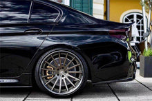 Load image into Gallery viewer, 2018-2023 BMW F90 M5 D3 Style Carbon Fiber Rear Lip w/ Caps - Carbonado Aero