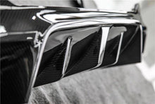 Load image into Gallery viewer, 2018-2023 BMW F90 M5 D3 Style Carbon Fiber Rear Lip w/ Caps - Carbonado Aero
