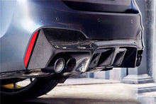 Load image into Gallery viewer, 2018-2023 BMW F90 M5 D3 Style Carbon Fiber Rear Lip w/ Caps - Carbonado Aero