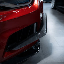 Load image into Gallery viewer, 2017-2025 Chevy Camaro ZL1 1LE Canards Double Sided Carbon Fiber (Pair)
