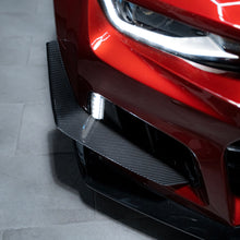 Load image into Gallery viewer, 2017-2025 Chevy Camaro ZL1 1LE Canards Double Sided Carbon Fiber (Pair)