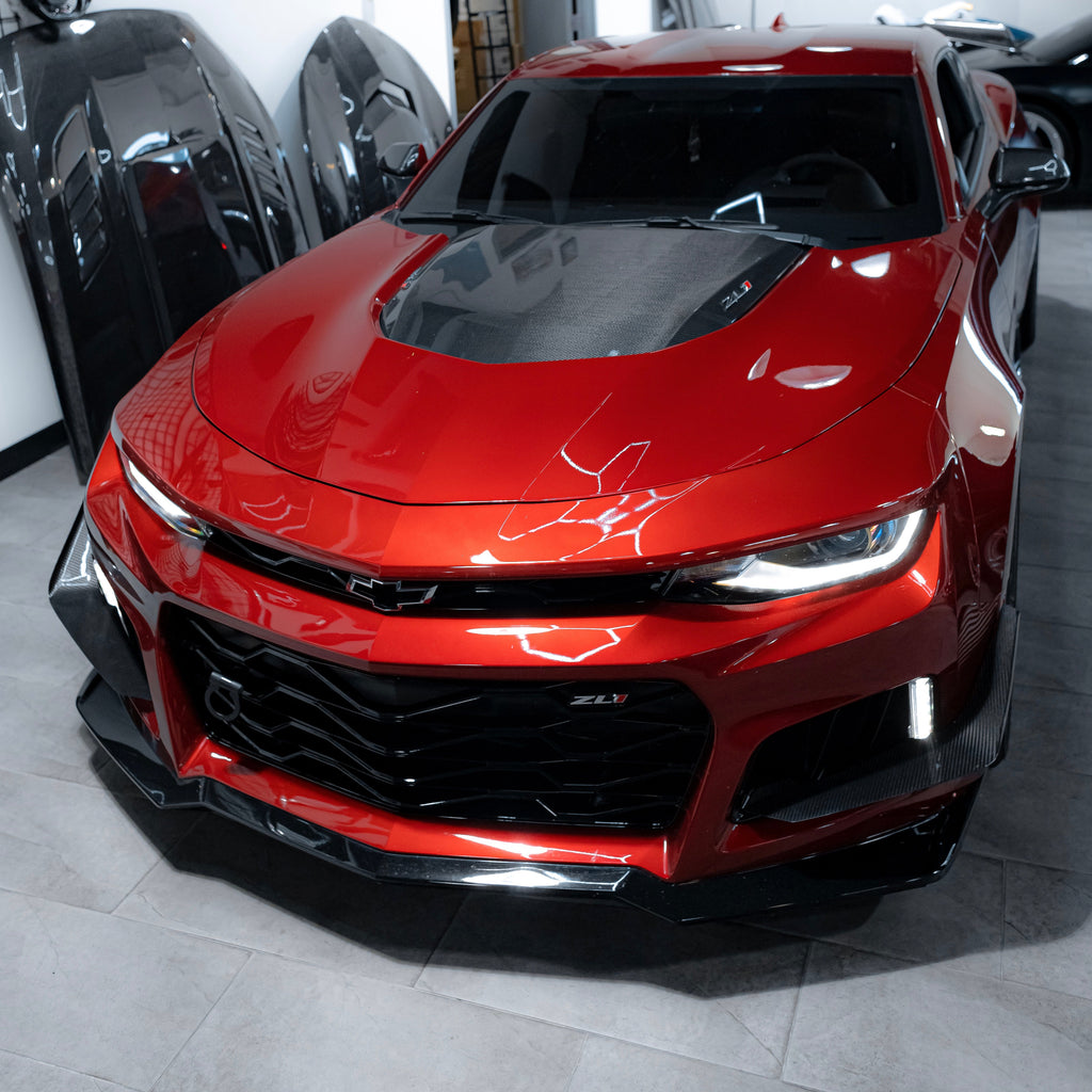 2017-2025 Chevy Camaro ZL1 1LE Canards Double Sided Carbon Fiber (Pair)