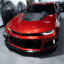 Load image into Gallery viewer, 2017-2025 Chevy Camaro ZL1 1LE Canards Double Sided Carbon Fiber (Pair)