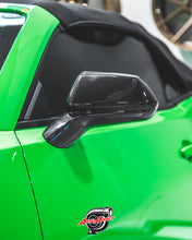 Load image into Gallery viewer, 2016-2024 Chevy Camaro Carbon Fiber Mirror Caps