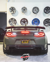 Load image into Gallery viewer, 2016-2018 CHEVY CAMARO UMBRA LED TAILLIGHTS GLOSS BLACK/SMOKE LENS