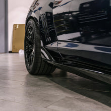 Load image into Gallery viewer, 2010-2015 Chevy Camaro Evo Style Gloss Black Side Skirt Rockers