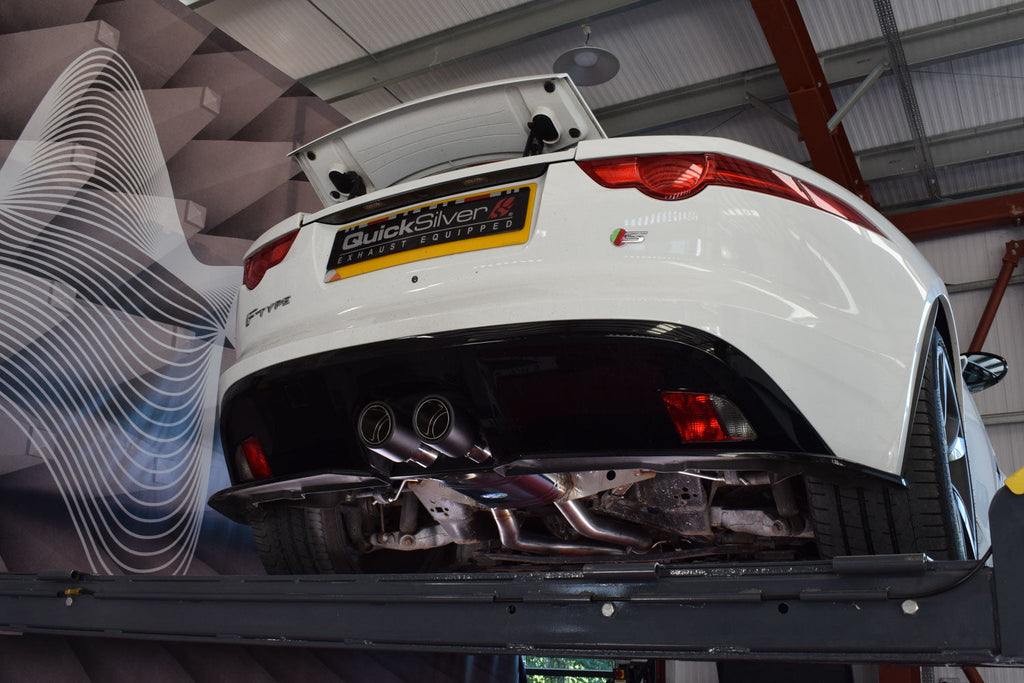 QuickSilver Jaguar F Type V6 Coupe, Convertible Sport Exhaust 2014+