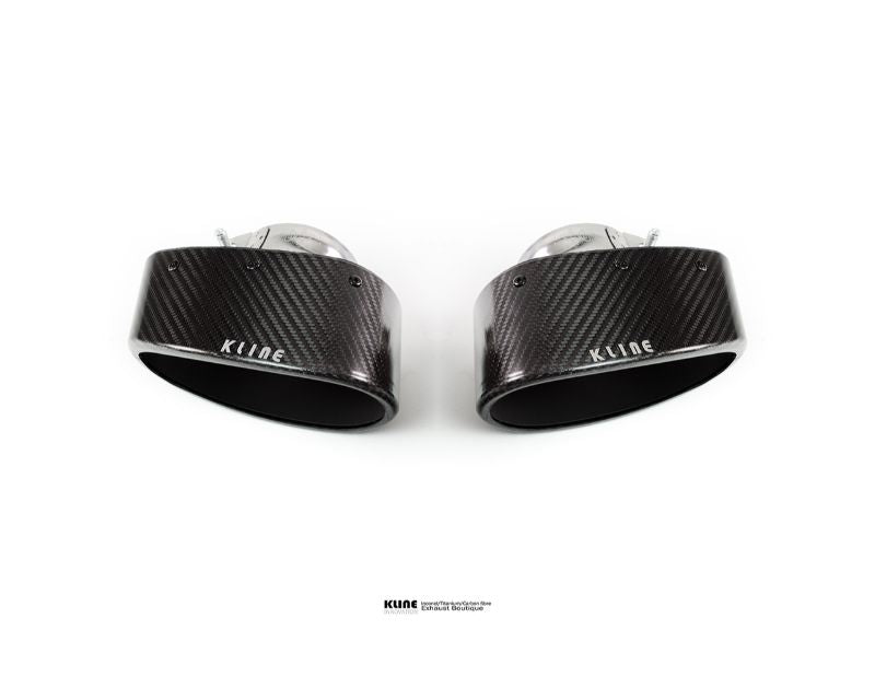 Kline Innovation Carbon Fiber Tips Porsche 996TT
