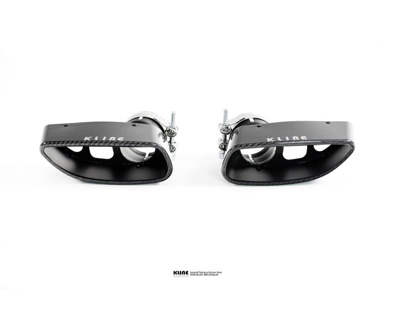 Kline Innovation Carbon Fiber Tips Porsche 997TT