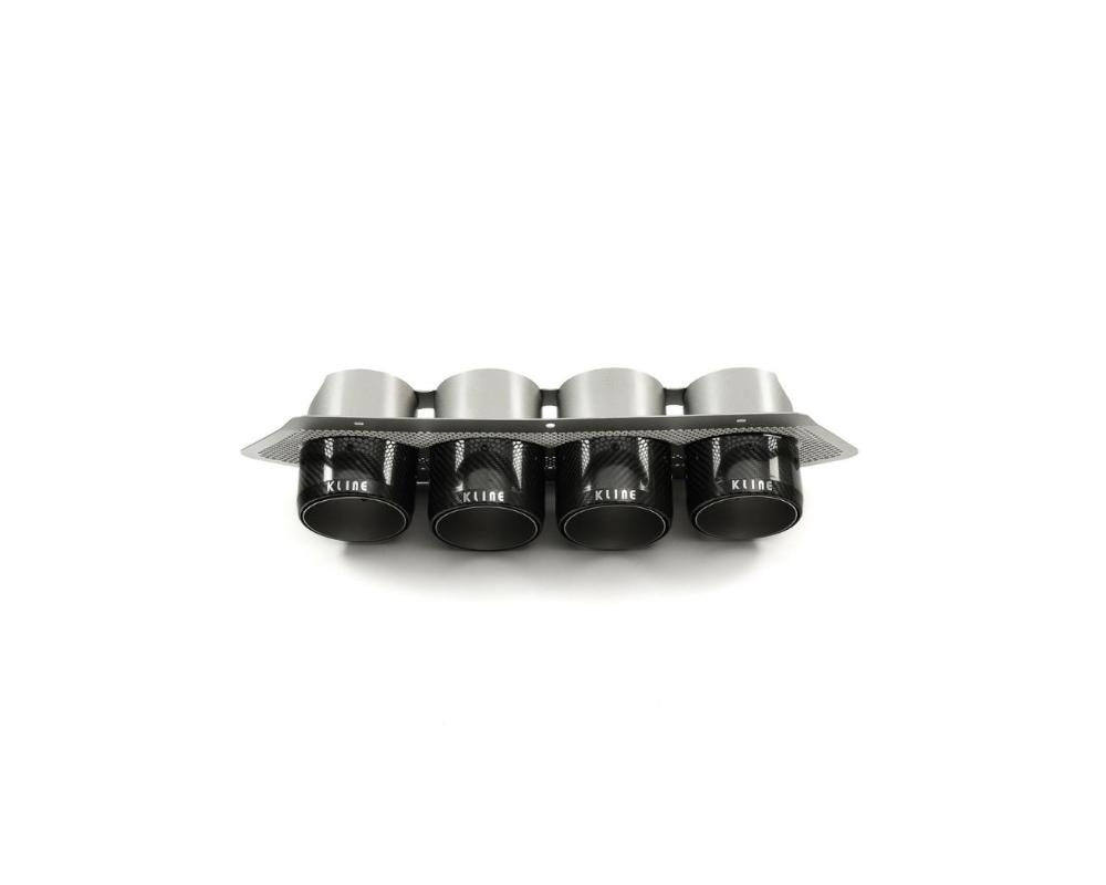 Kline Innovation Carbon Fiber Tips Chevrolet Corvette C8 Z06