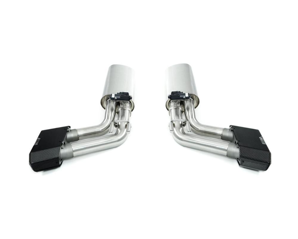 Kline Innovation Valvetronic Rear Section w/ Carbon Fiber Tips Mercedes-Benz G500/G550 AMG