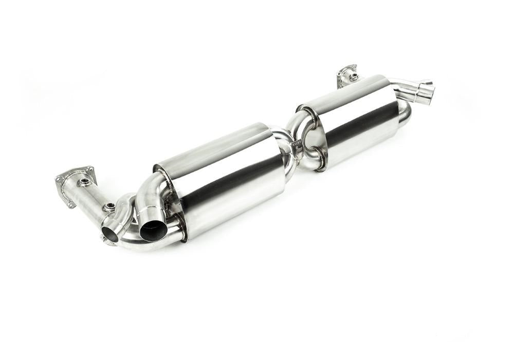 Kline Stainless Silencer Section 76/70mm Porsche 991 Turbo Gen 1 | Gen 2