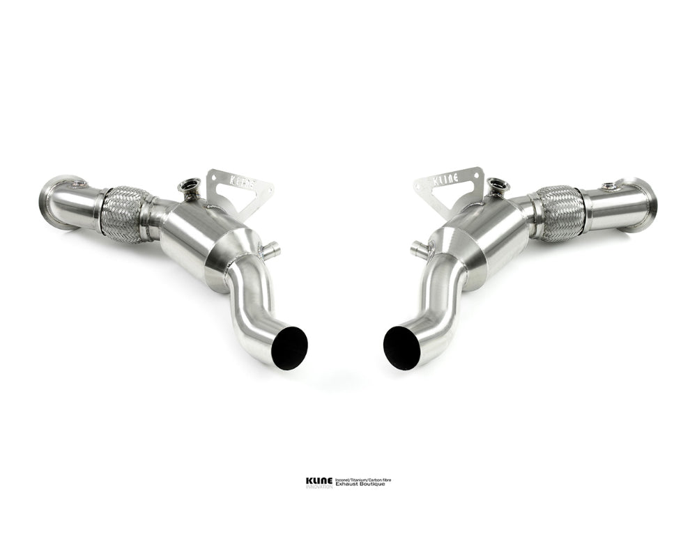 Kline Innovation 100 Cell Cat Pipe Set Ferrari F8 Tributo 2020-2021