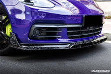 Load image into Gallery viewer, 2017-2023 Porsche Panamera 971 4S &amp; 4 &amp; GTS OD Style DRY Carbon Fiber Front Lip - Carbonado